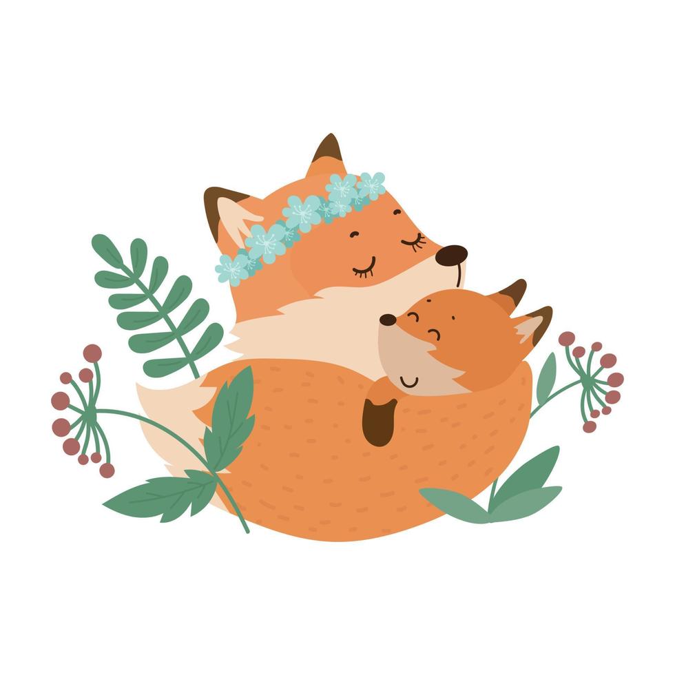 ilustrador vectorial de fox vector