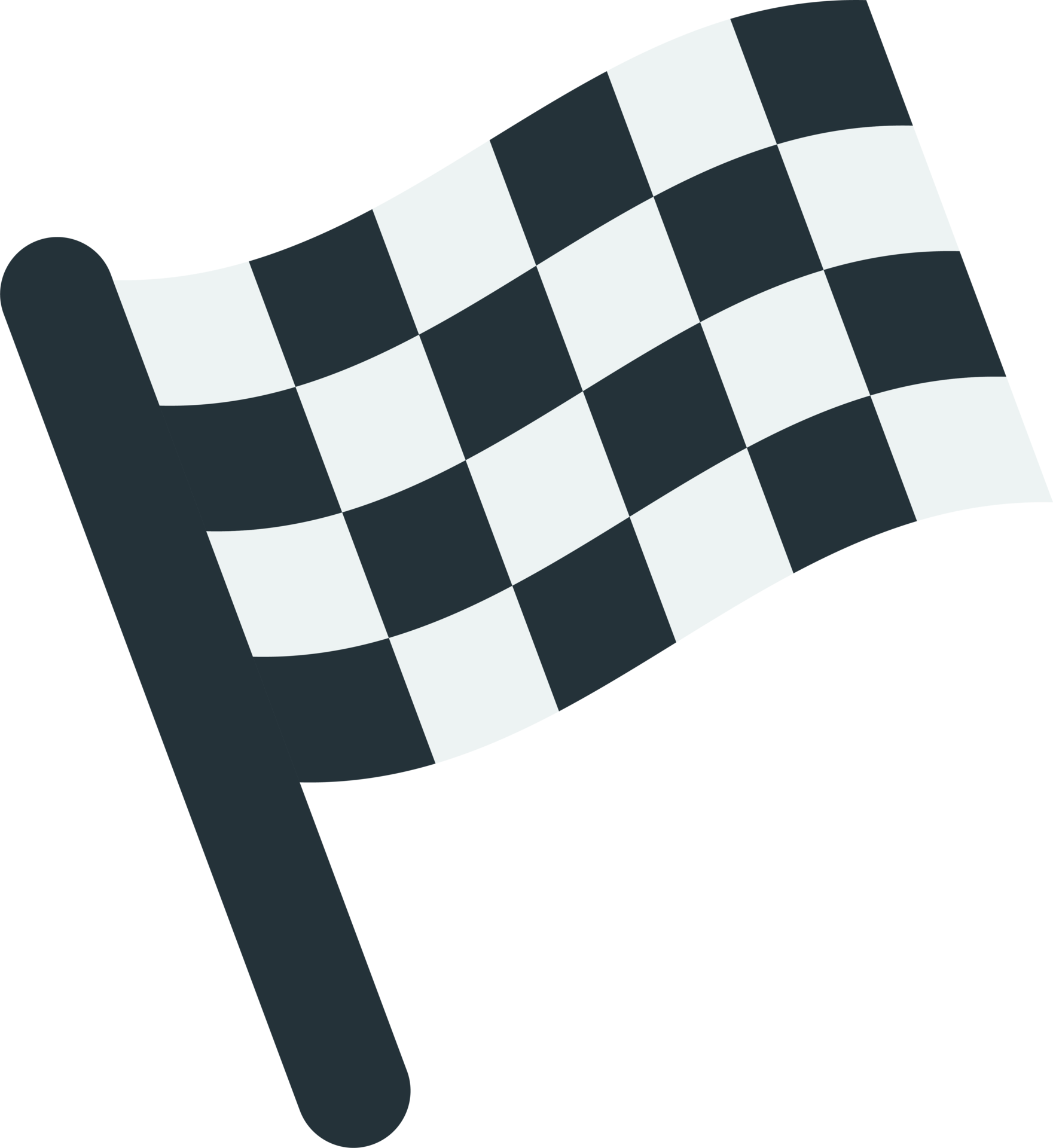 racing car flag illustration in minimal style 12979855 PNG