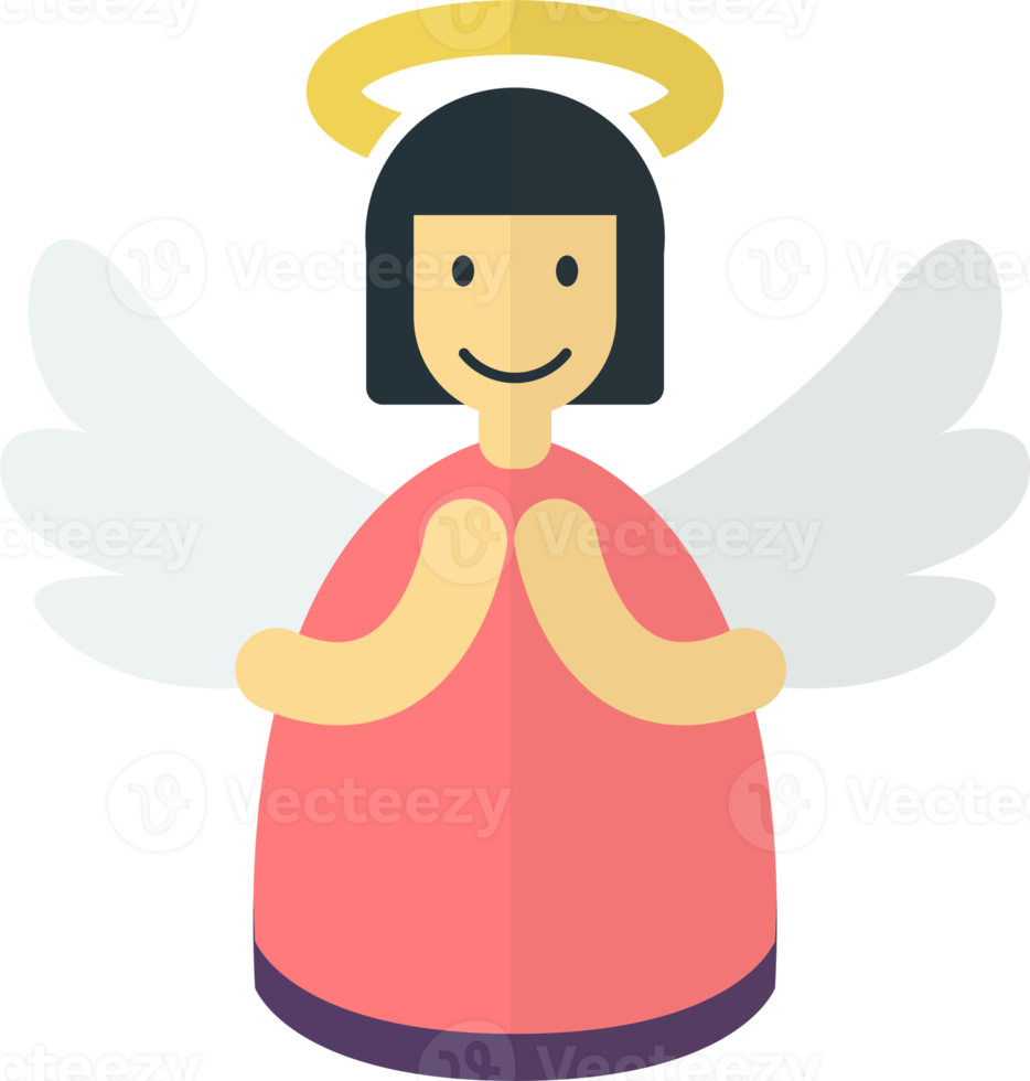 fairy and angel illustration in minimal style png