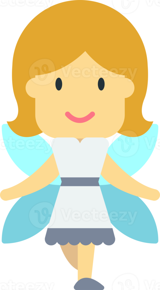 fairy and angel illustration in minimal style png