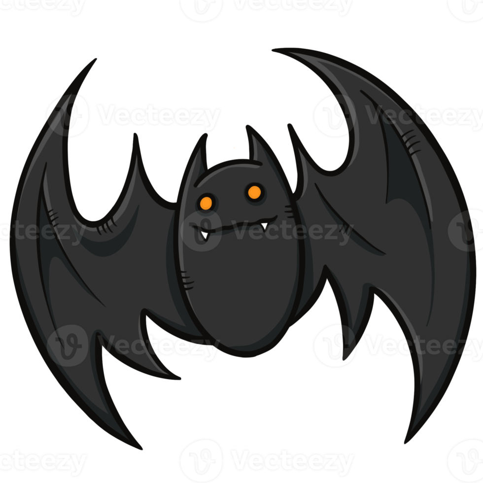 Halloween cartoon Bat png