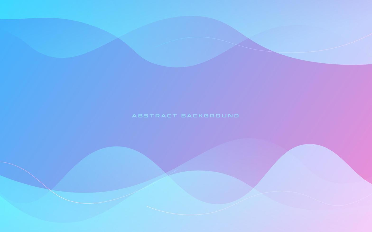 modern purple blue soft gradient color liquid abstract background and fluid shape composition vector