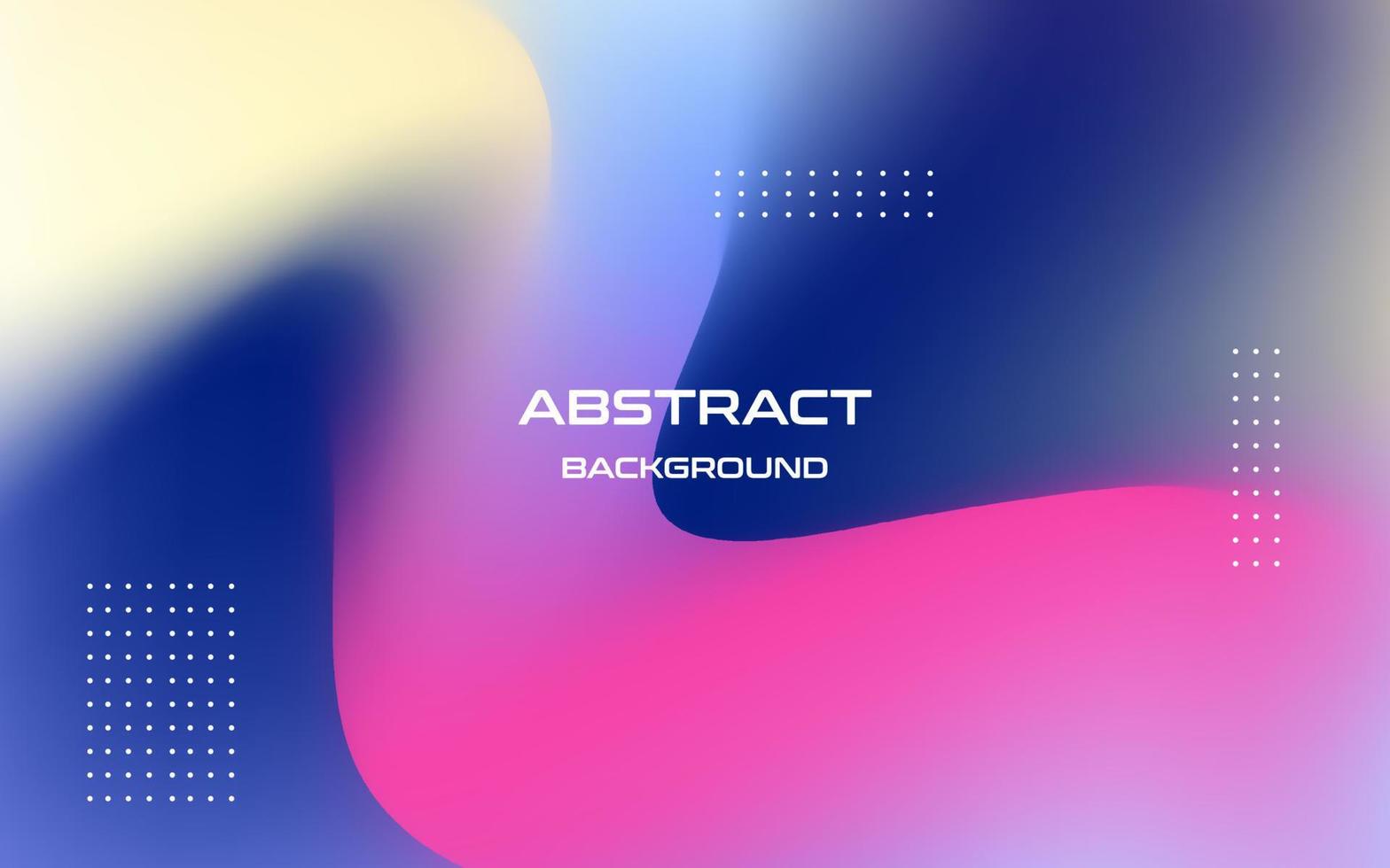 abstract blurry fluid vector background of polar lights. Holographic shiny colors, blue, yellow, pink, and purple. eps10 vector