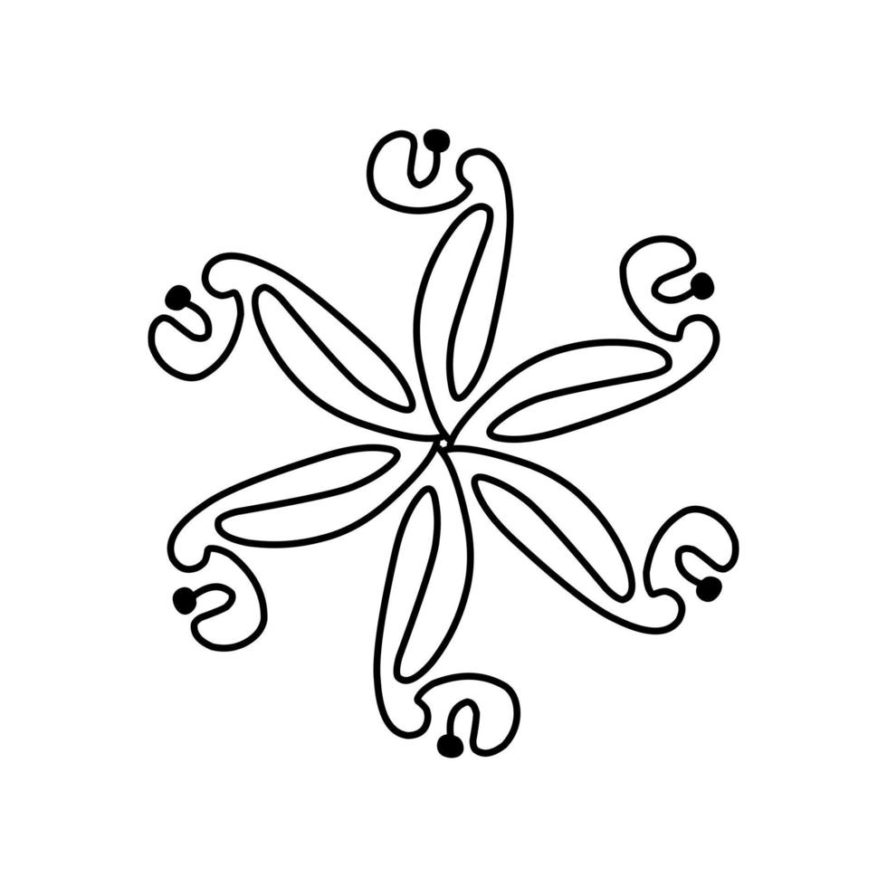 Flower Mandalas. decorative elements. ornate pattern, vector illustration. Islamic, Arabic, Indian motifs.