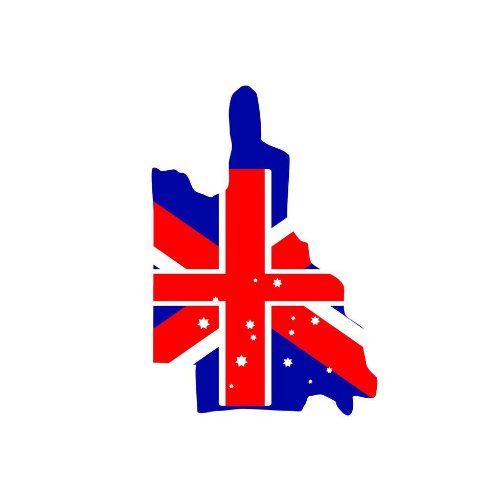 Vector illustration of Happy Queensland Day, queensland australia themed decorative element