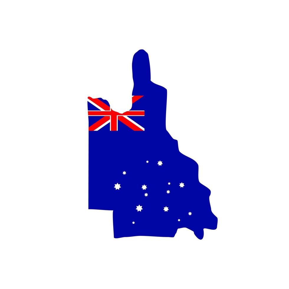 Vector illustration of Happy Queensland Day, queensland australia themed decorative element