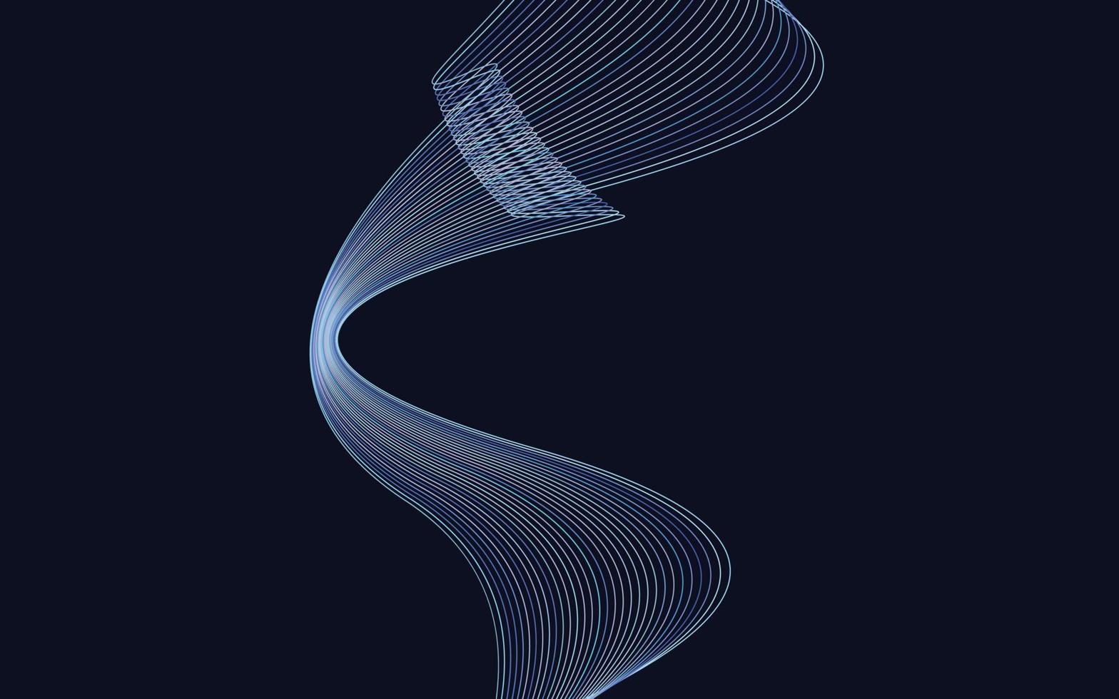 Abstract Colorful Lines wavy Lines background vector