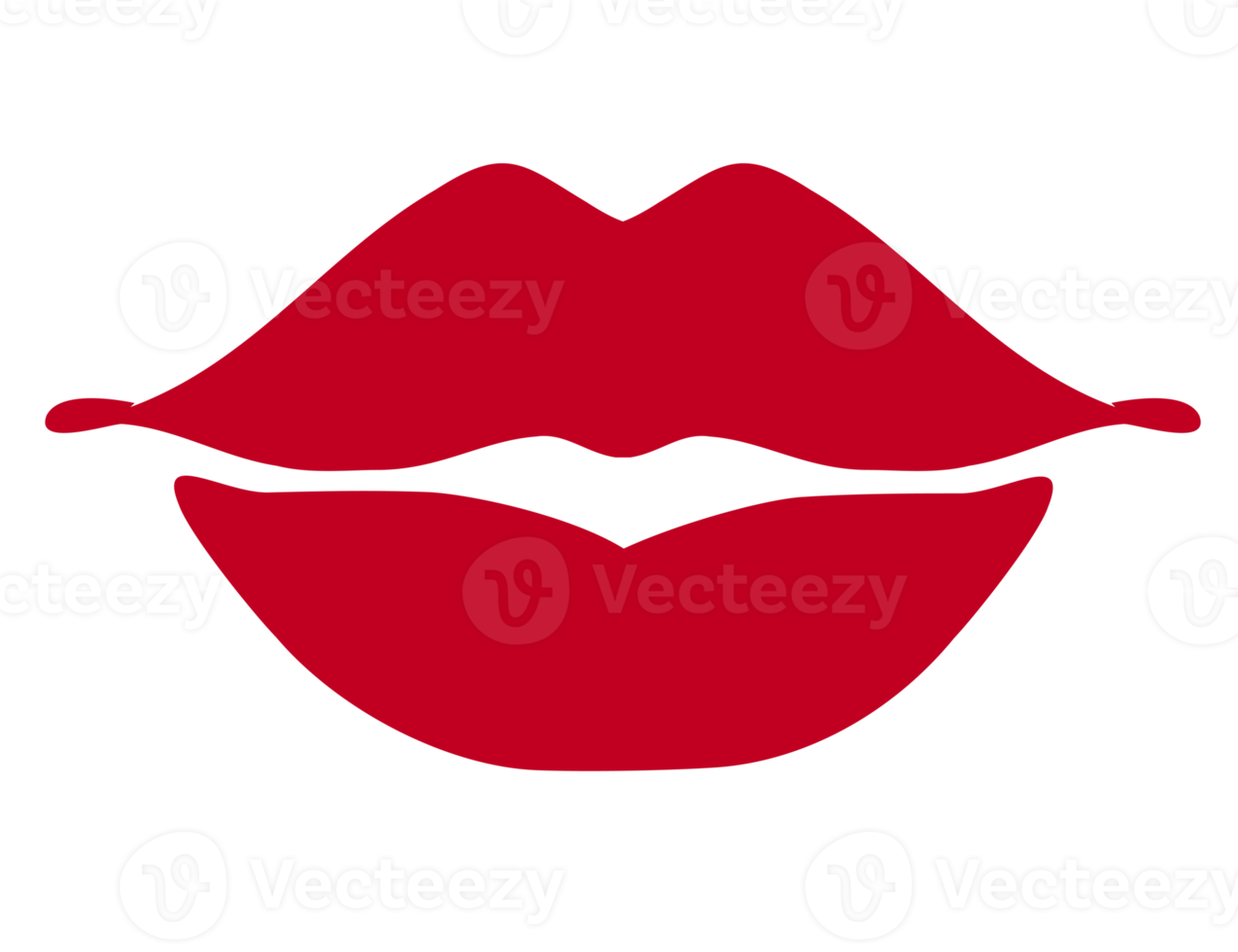 Lips icon, PNG with transparent background