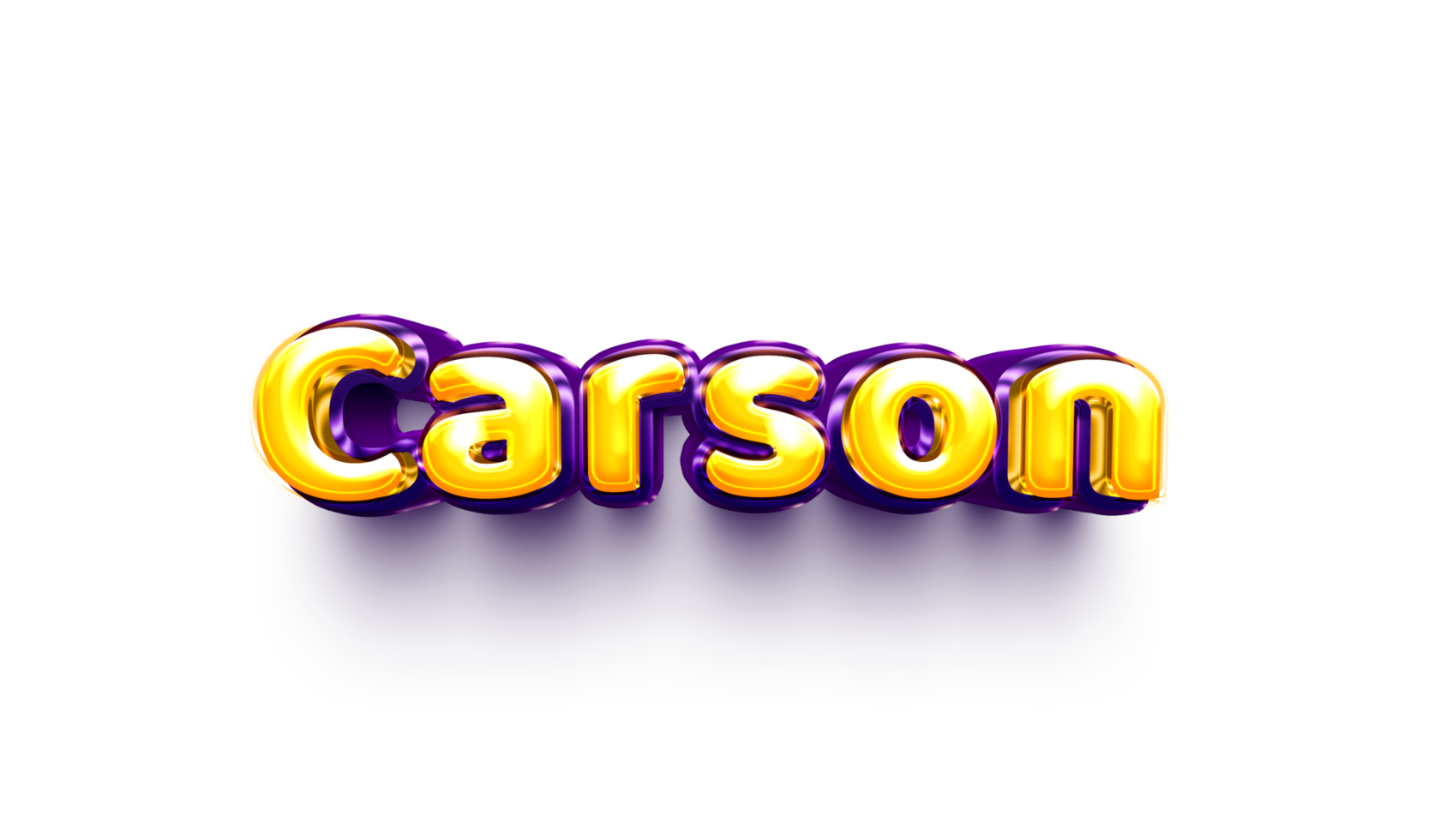 names of boys English helium balloon shiny celebration sticker 3d inflated png