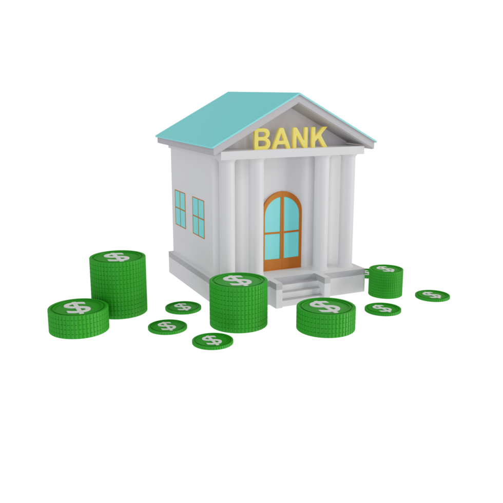 3D Icon rendering png