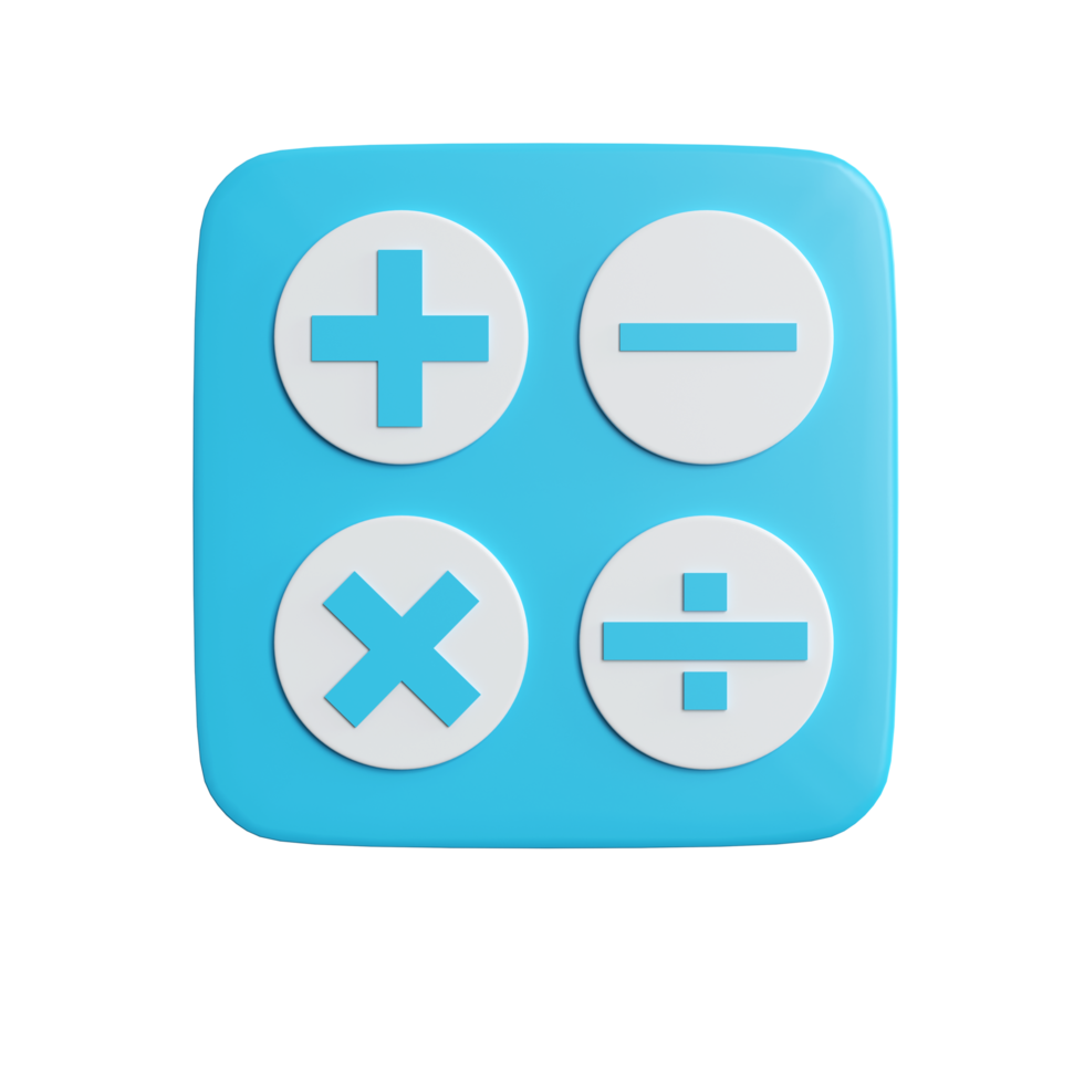 3D Icon rendering png