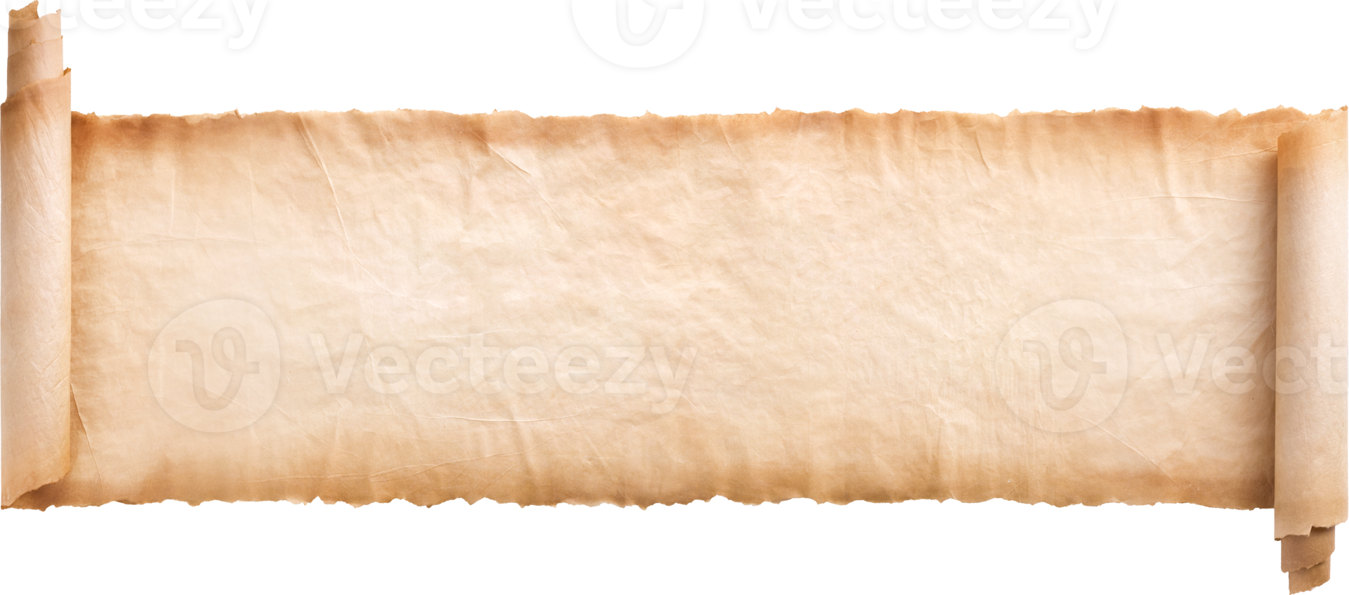 oud perkament papier rol vel wijnoogst oud of structuur achtergrond