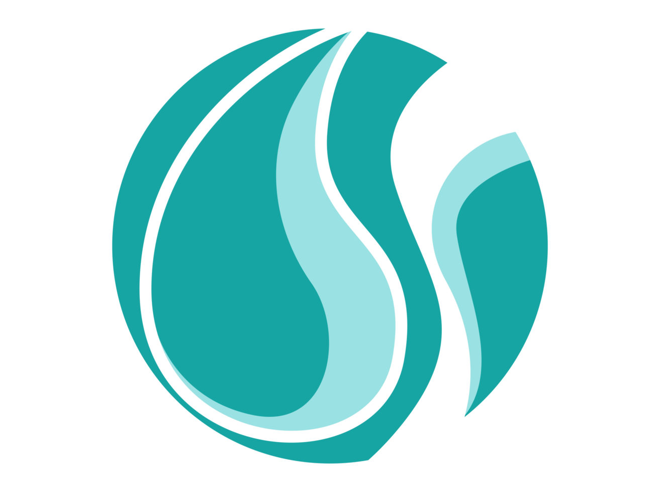 Water circle icon logo png