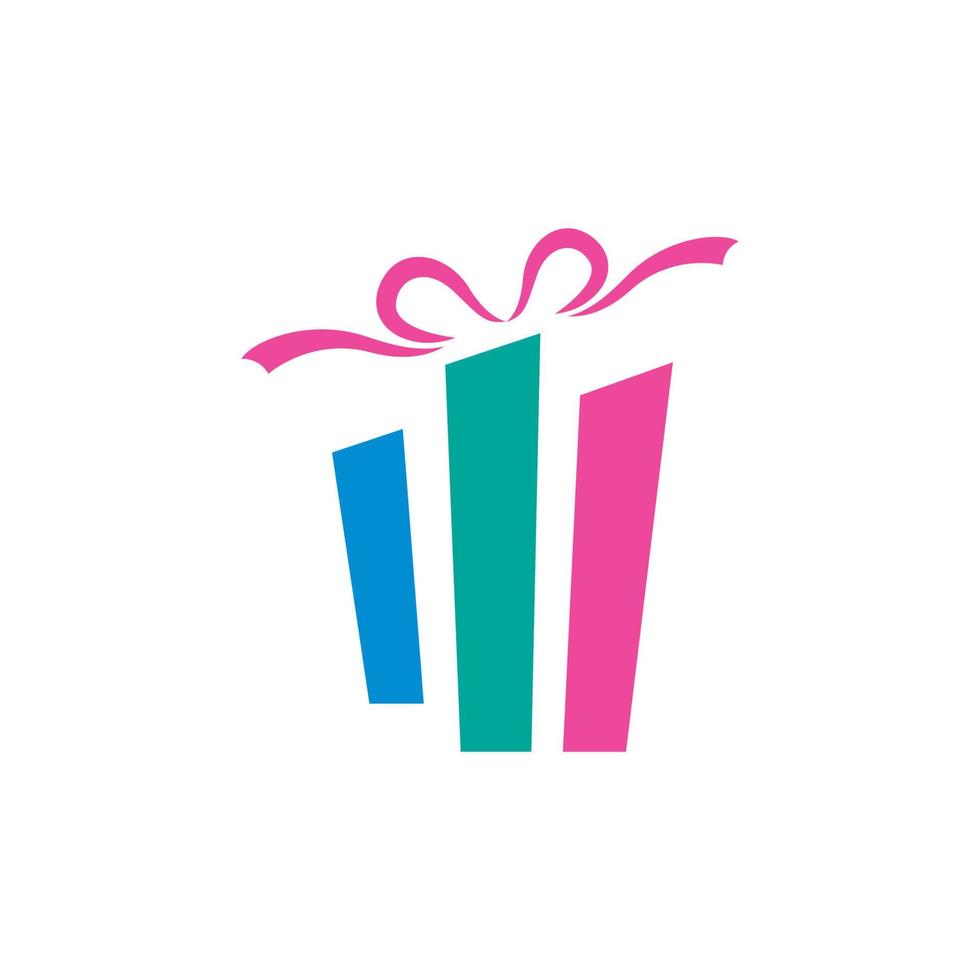 Gift Box Icon Vector