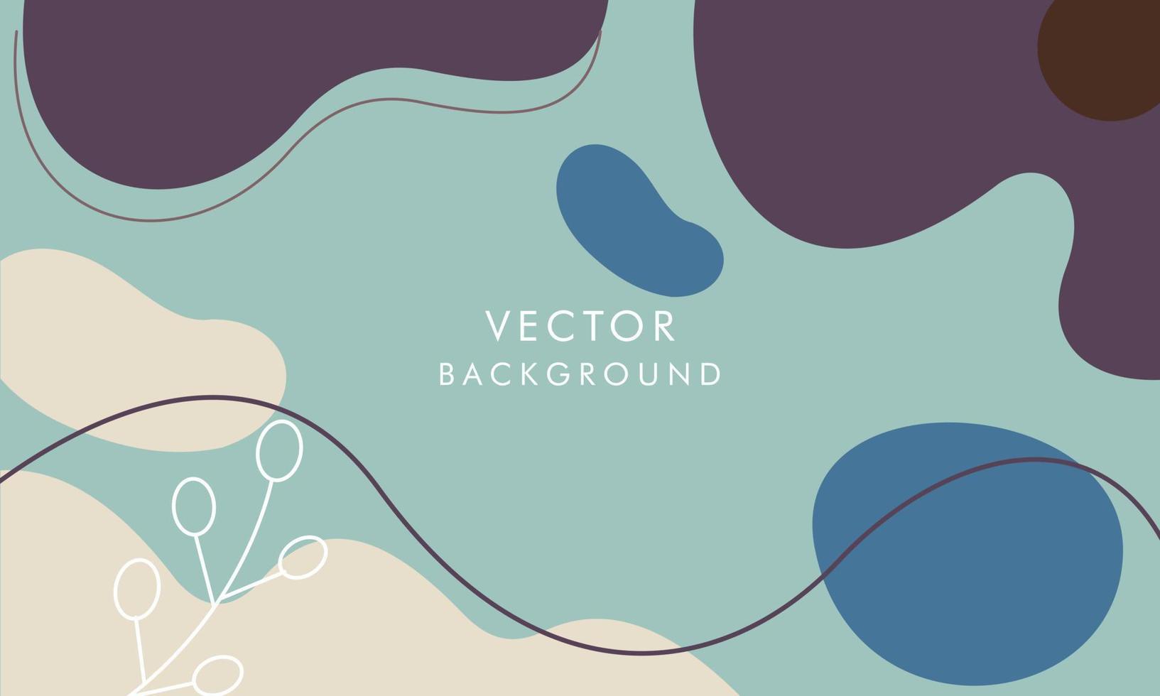 Abstract background with colorful logo, poster art background vector