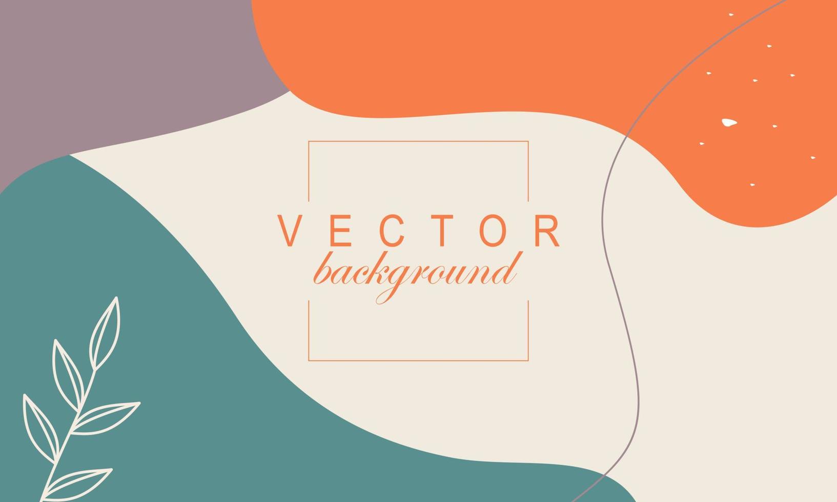 fondo abstracto con logotipo colorido, fondo de arte de póster vector