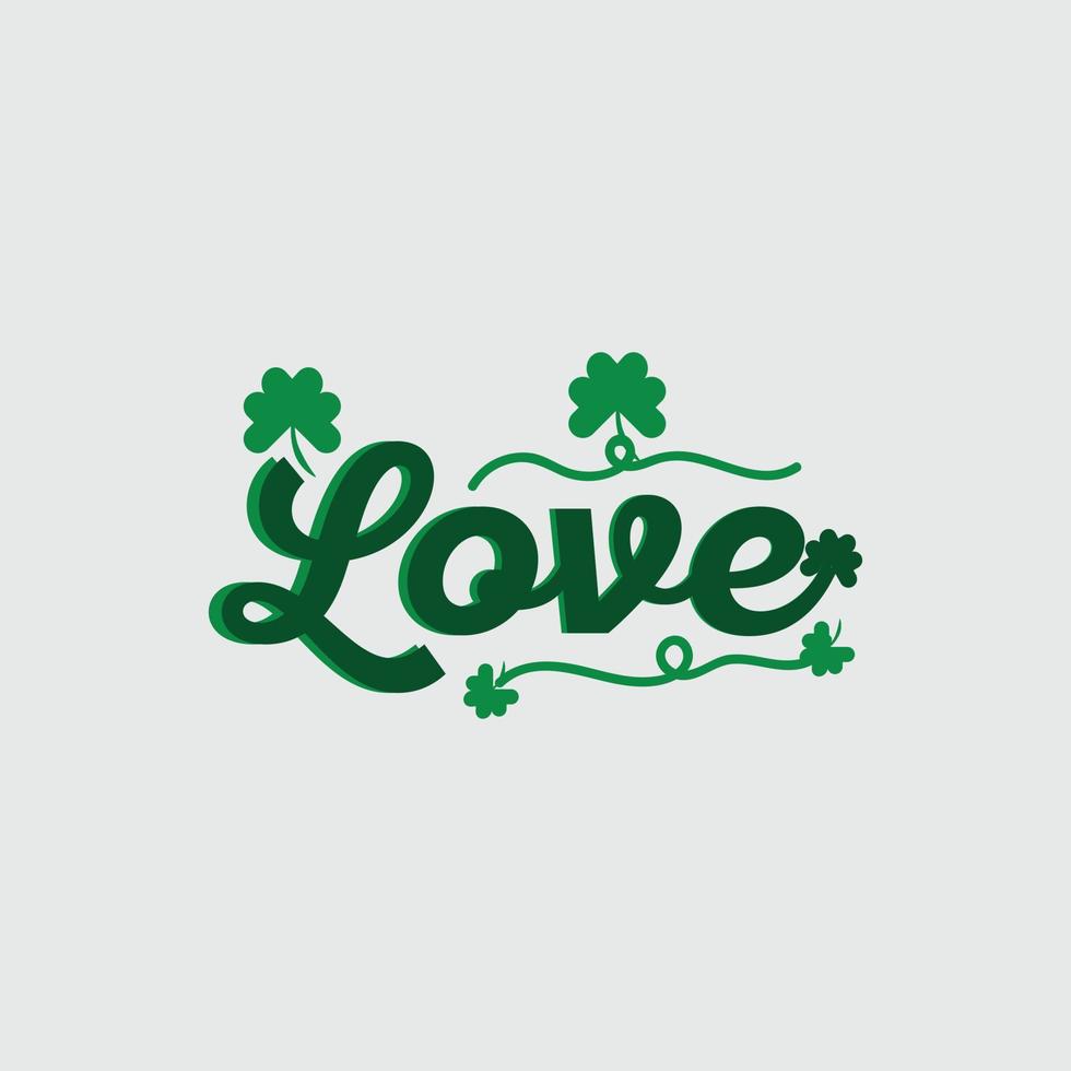 St. Patrick's Day Quotes and lettering vector T-shirt design