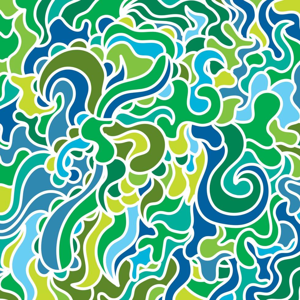 arte de fondo abstracto dibujado a mano vector