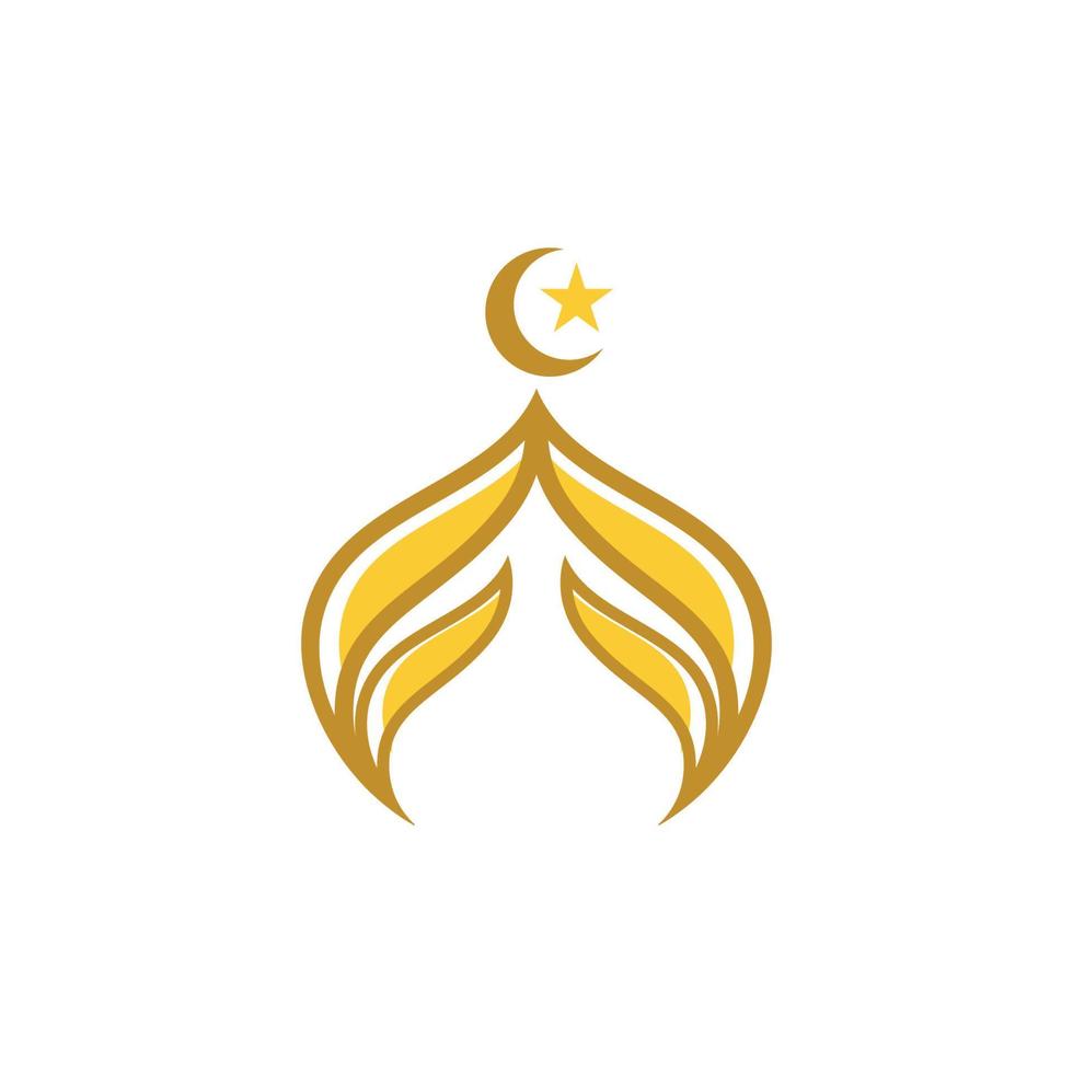 Mosque icon vector Illustration design