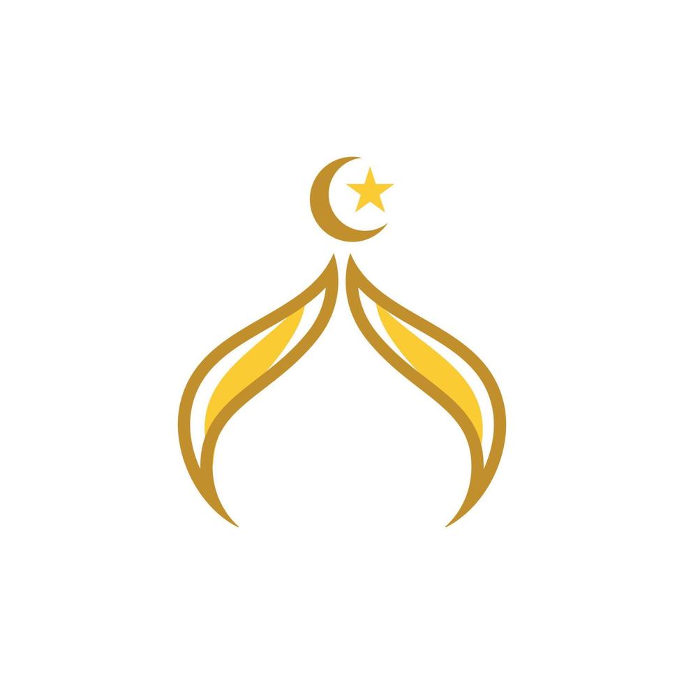 Mosque icon vector Illustration design