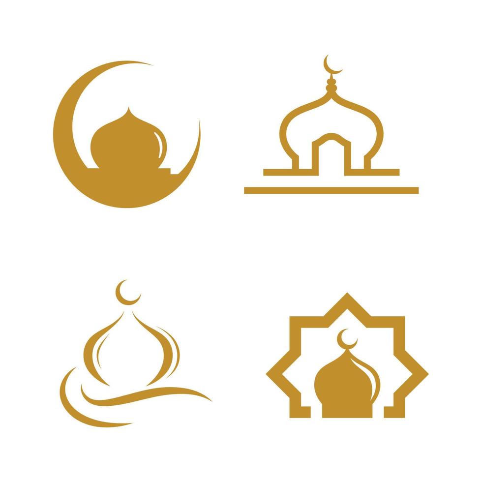 Mosque icon vector Illustration design