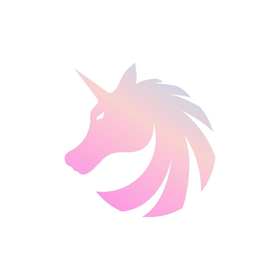 Unicorn Logo icon vector illustration