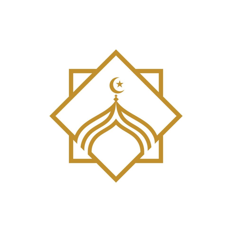 Mosque icon vector Illustration design