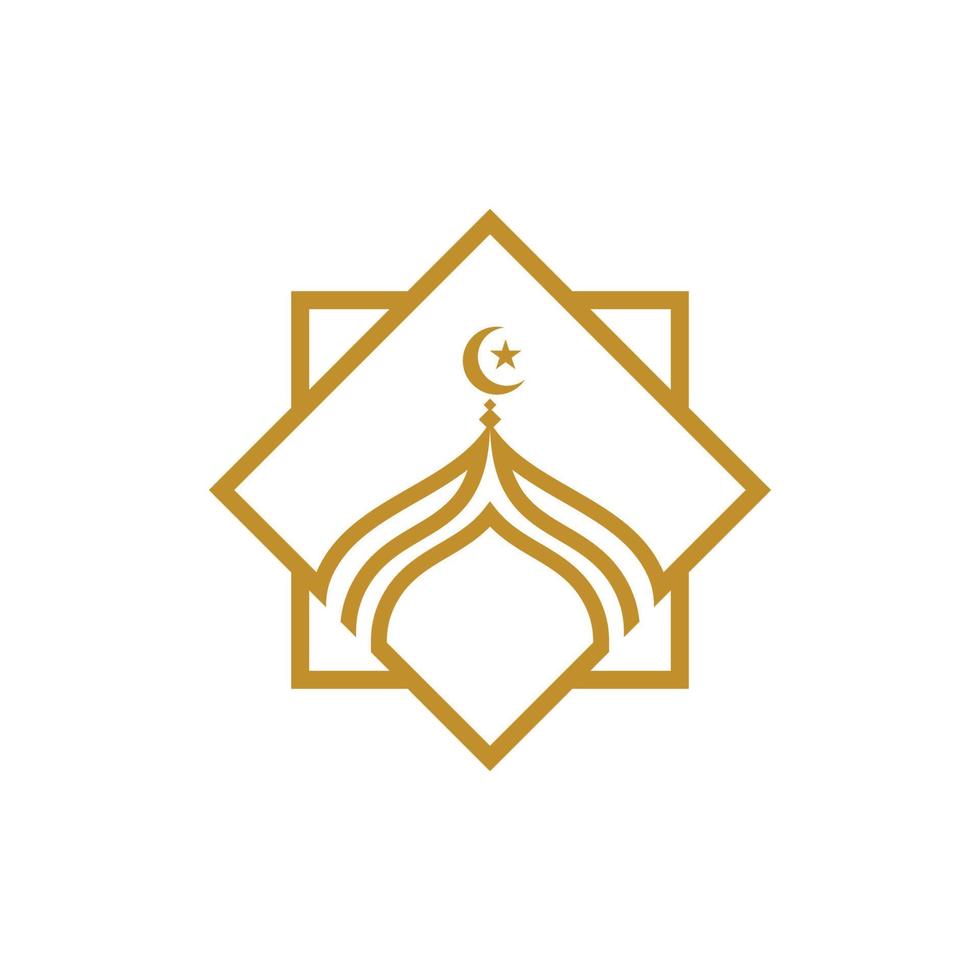 Mosque icon vector Illustration design