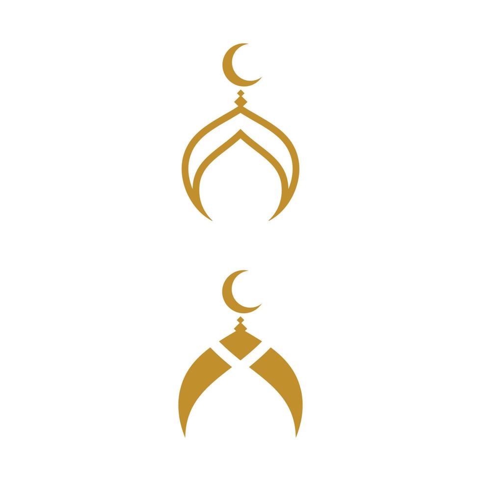 Mosque icon vector Illustration design