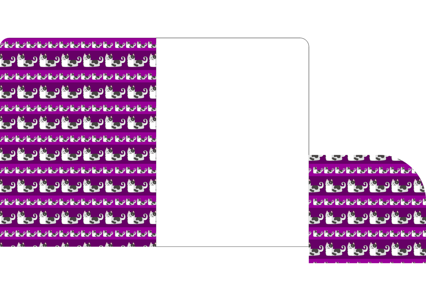 File Folder Design with Cat Pattern ThemeFile Folder Design with Cat Pattern Theme png