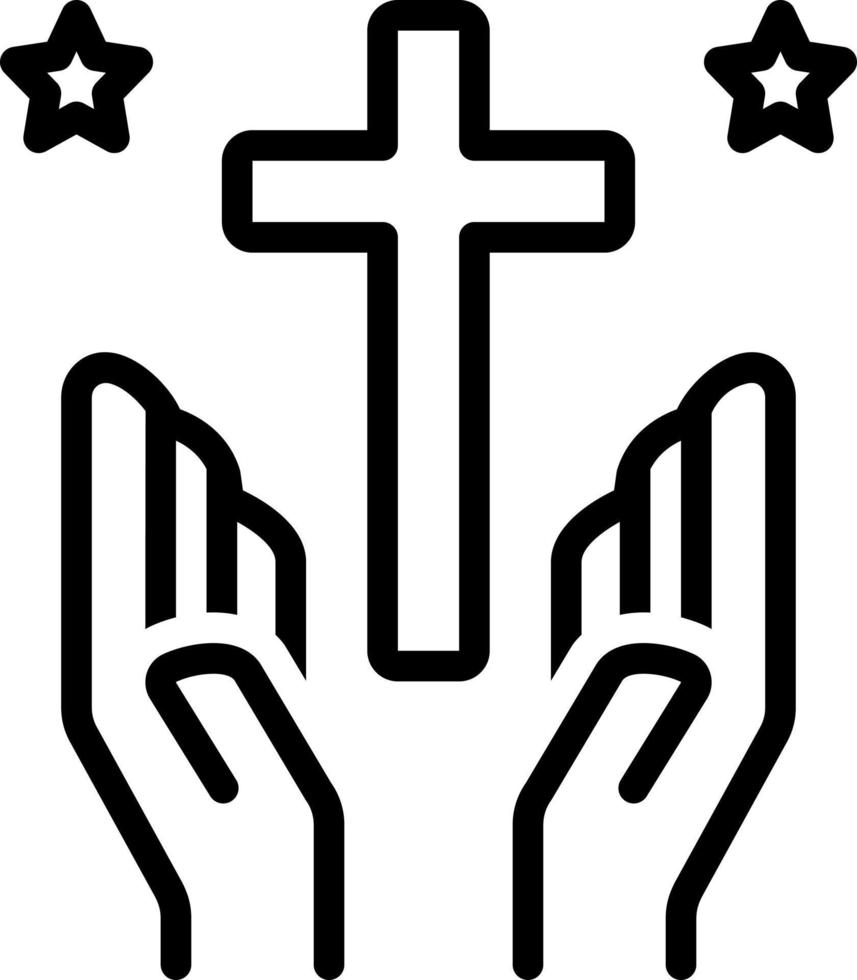 line icon for sacred vector