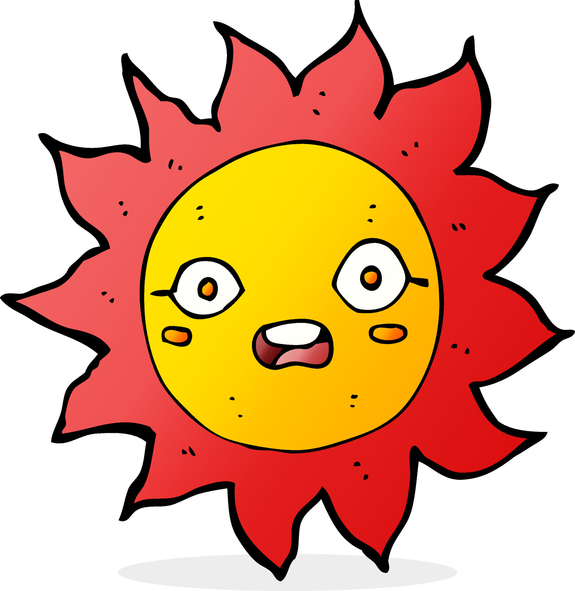 Doodle Character Cartoon Sun 12984872 Vector Art At Vecteezy