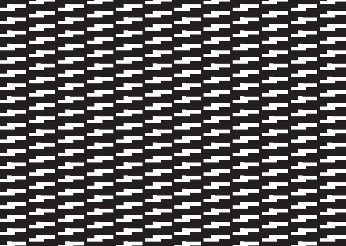 abstract pattern border Seamless black, gray and white square stripes Beautiful geometric maze pattern fabric. vector