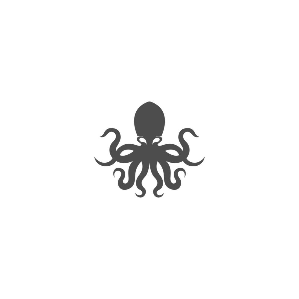 ilustración del icono del logotipo de kraken vector