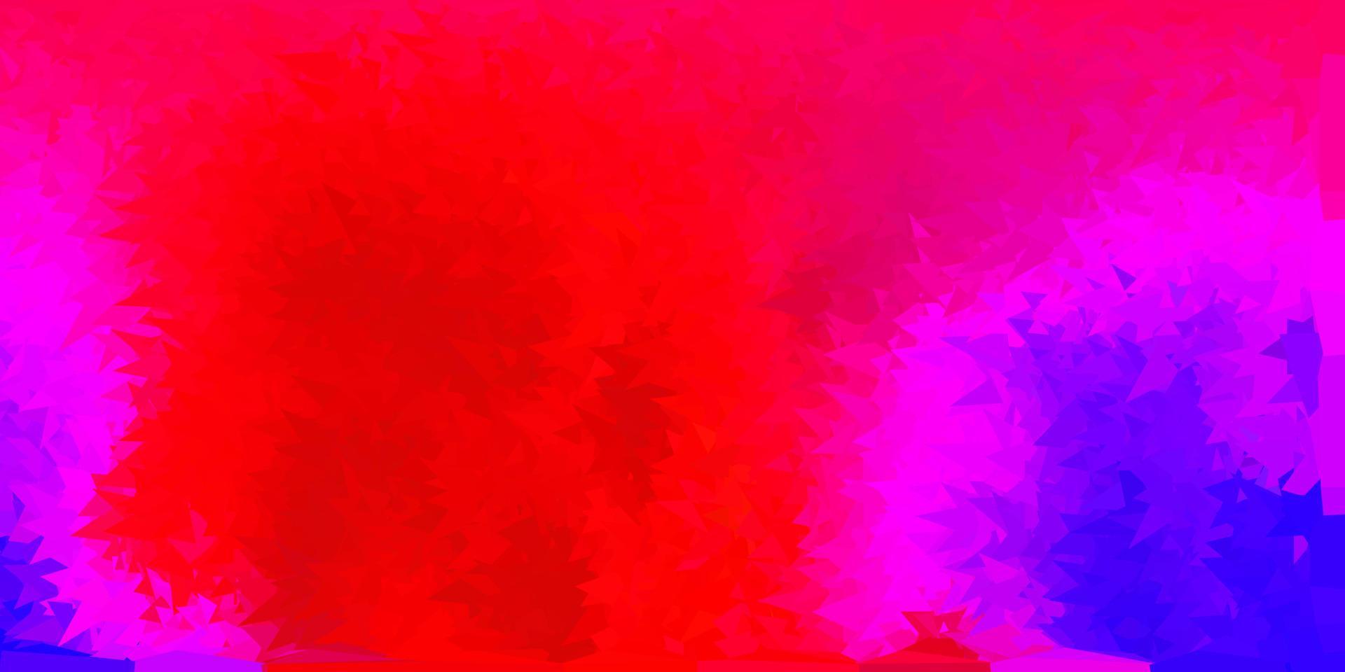 Dark pink, yellow vector geometric polygonal design.