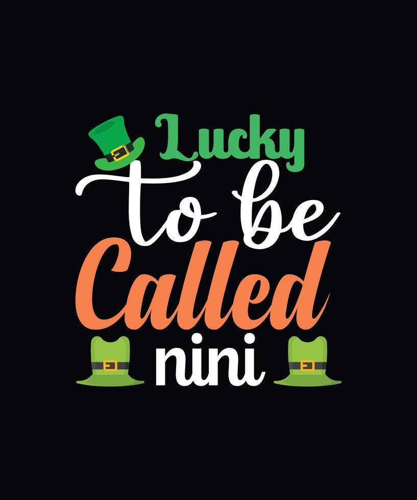 lucky to be xalled nini vector