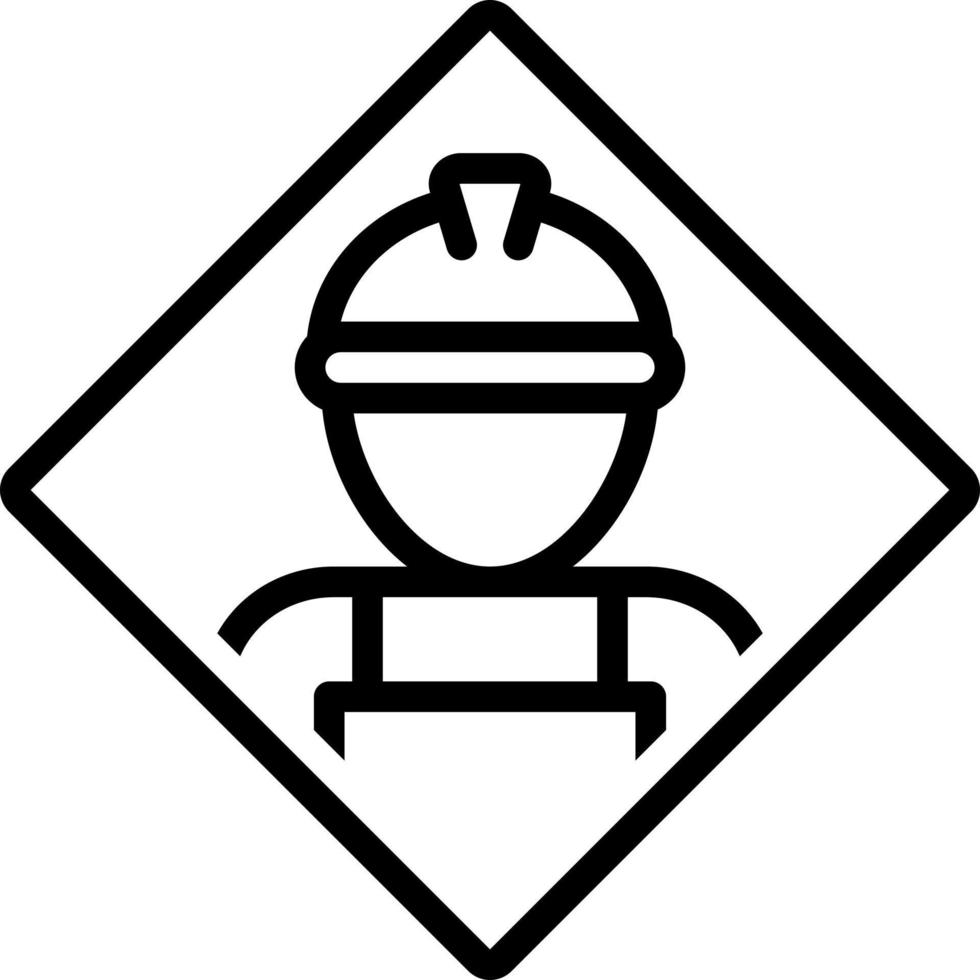 line icon for safety vector