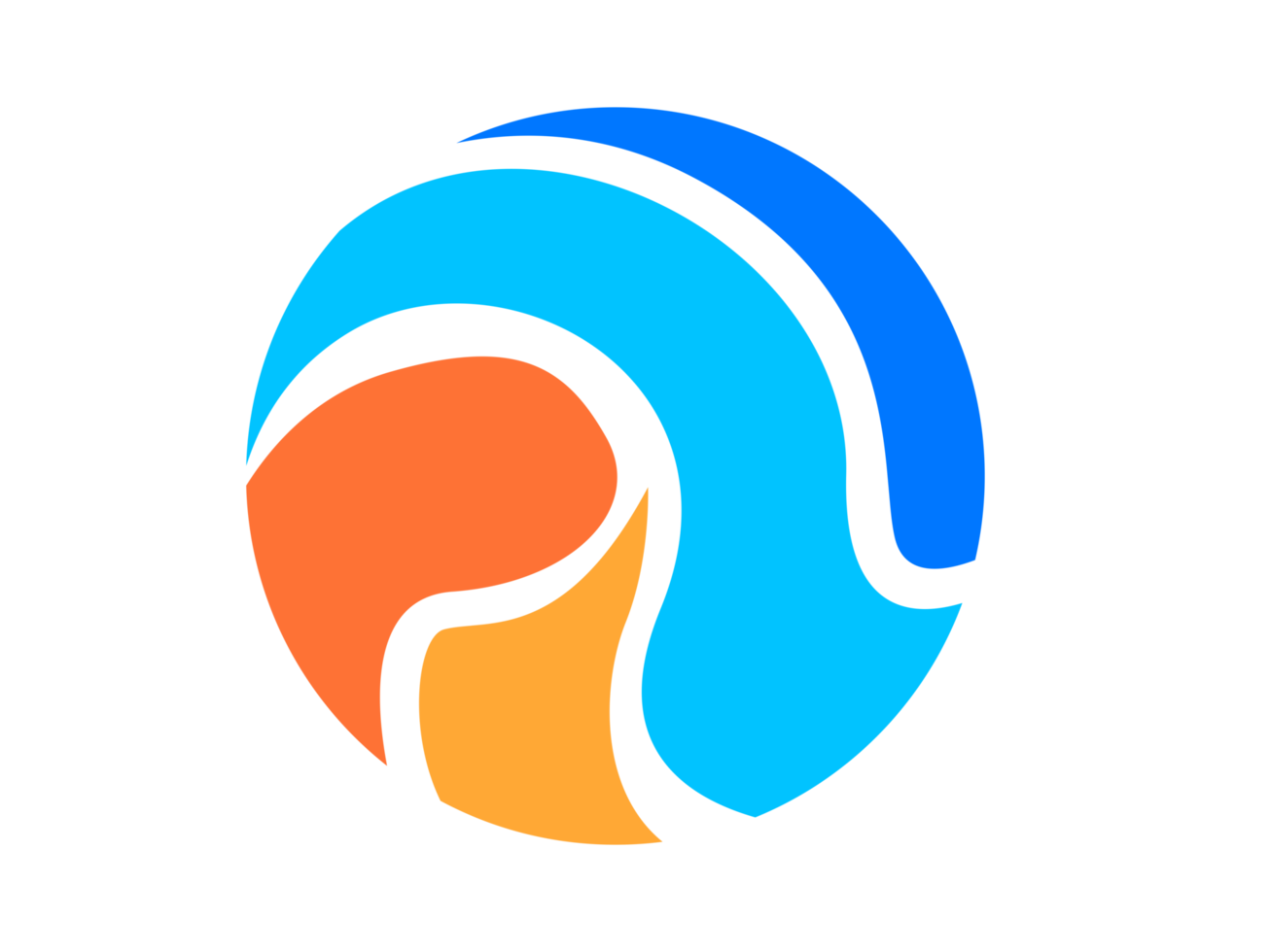 abstract cirkel logo icoon png