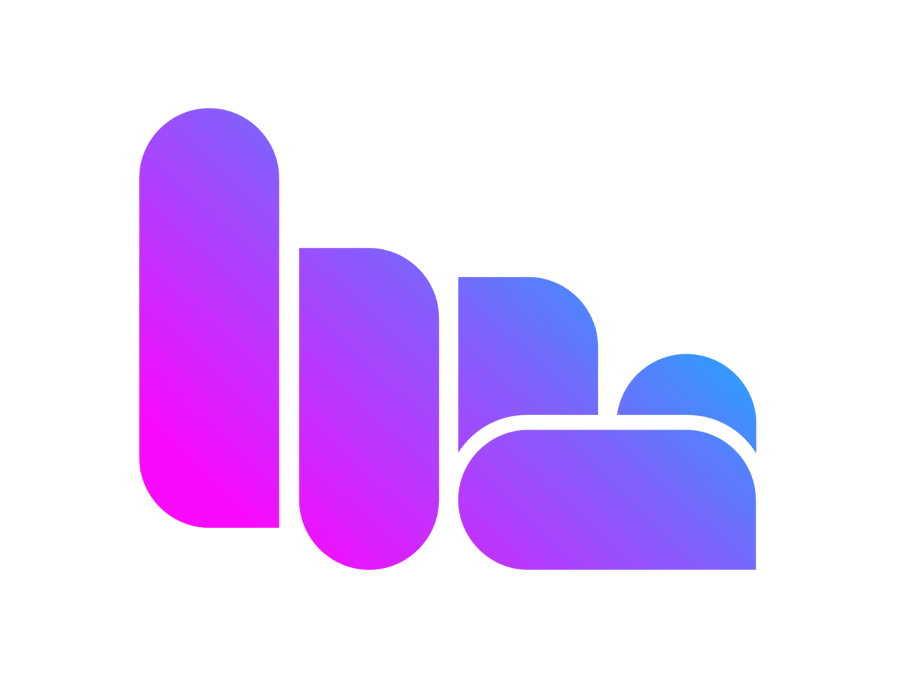 lutning Färg abstrakt logotyp ikon png
