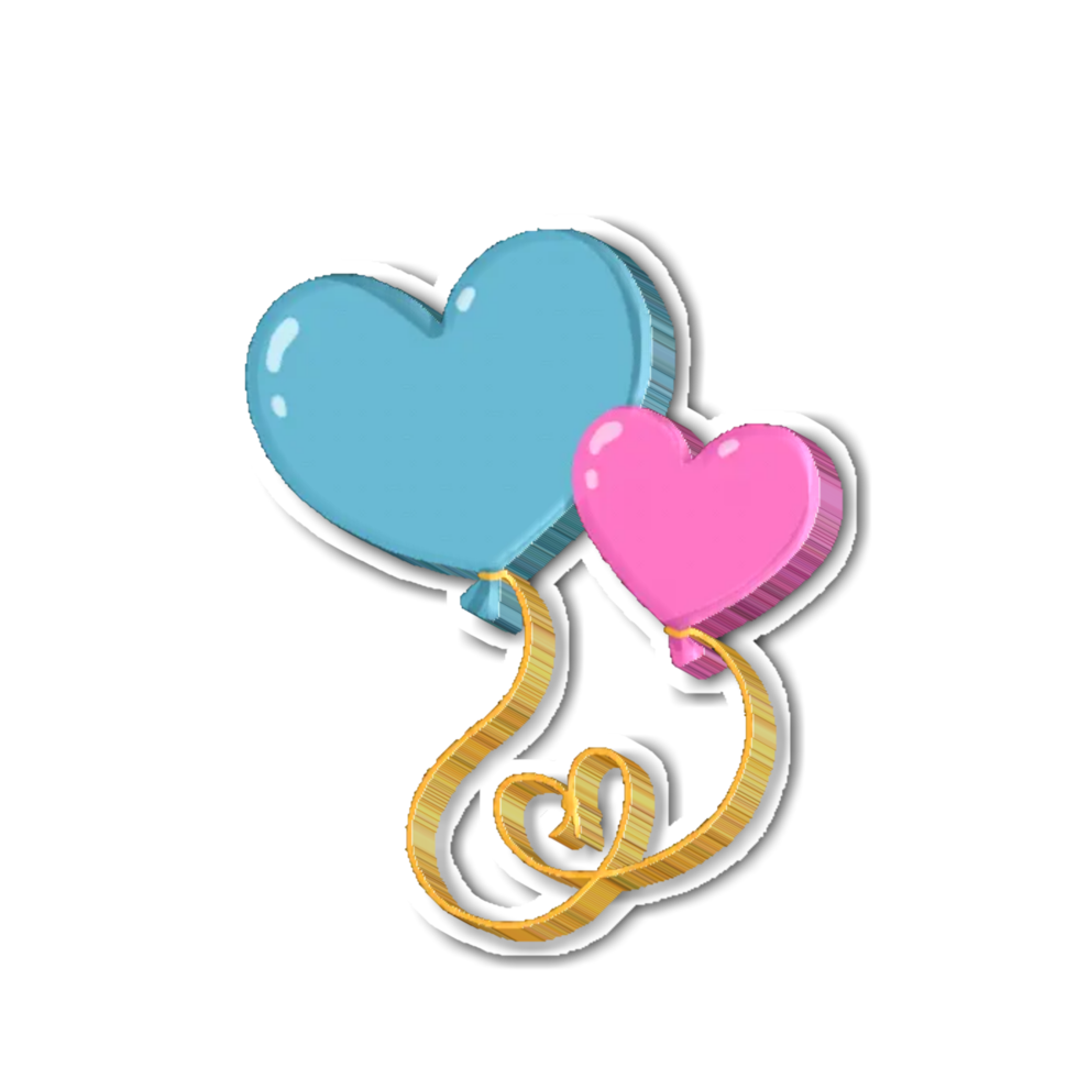 Cute love emoji png