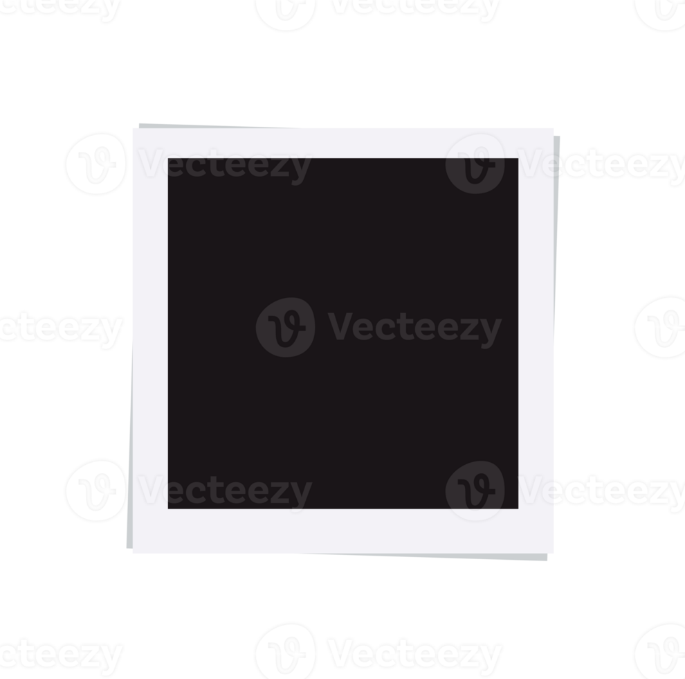 empty photo frame illustration png