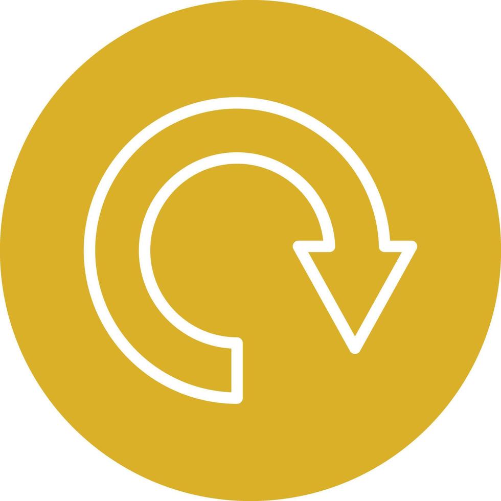 Refresh Icon Style vector