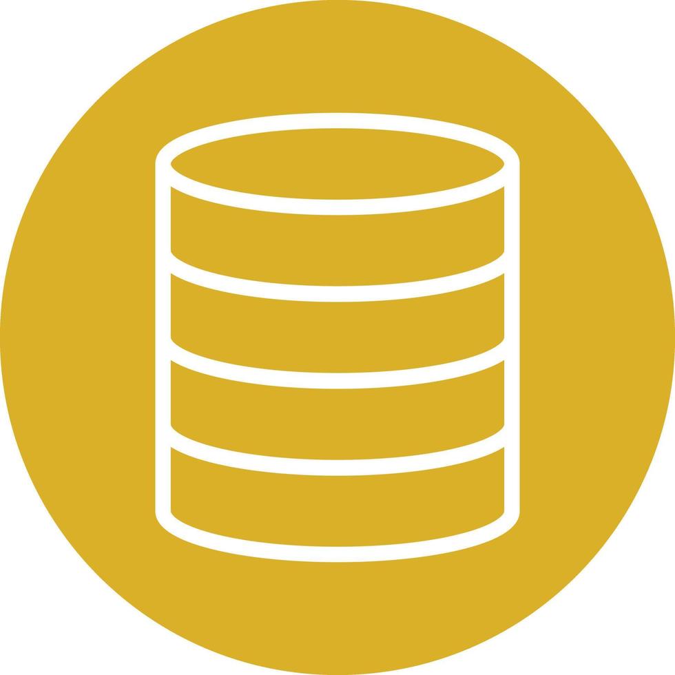 Database Icon Style vector