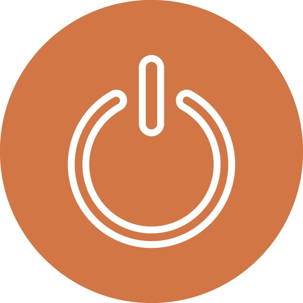 Power Button Icon Style vector