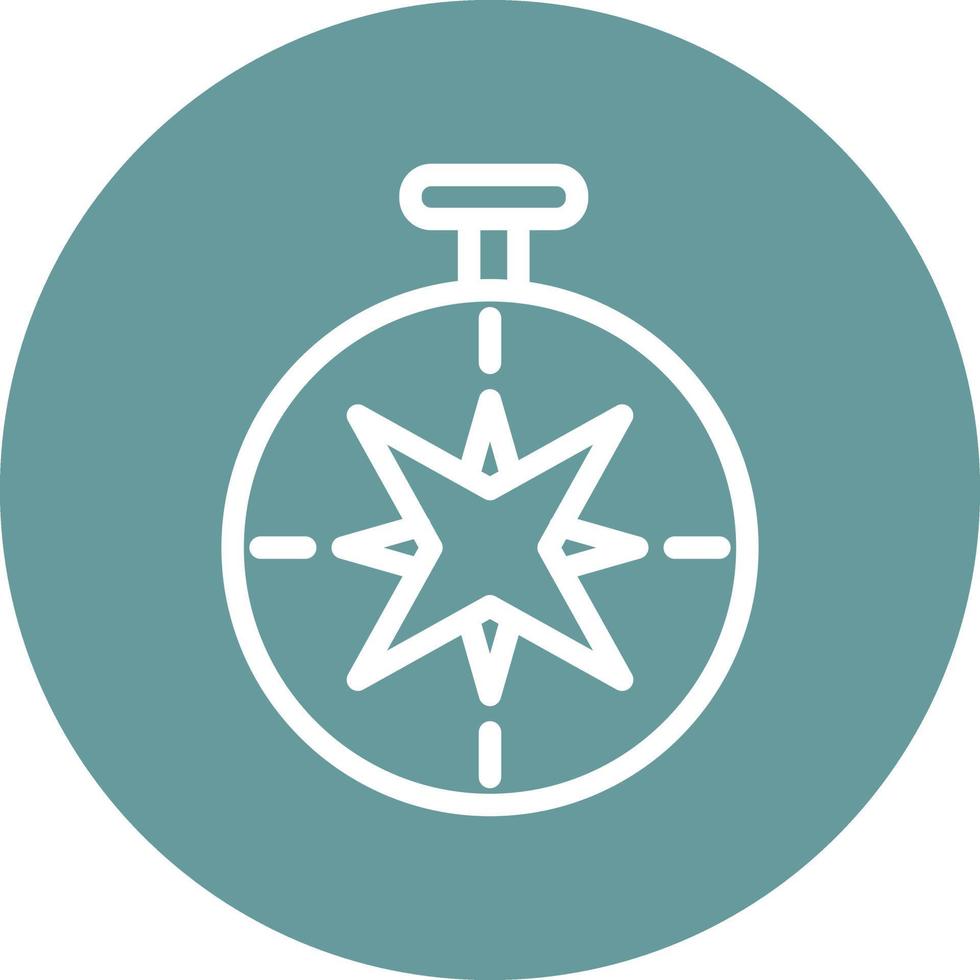 Compass Icon Style vector