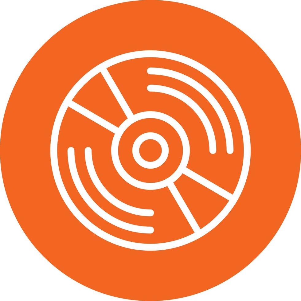 Compact Disc Icon Style vector