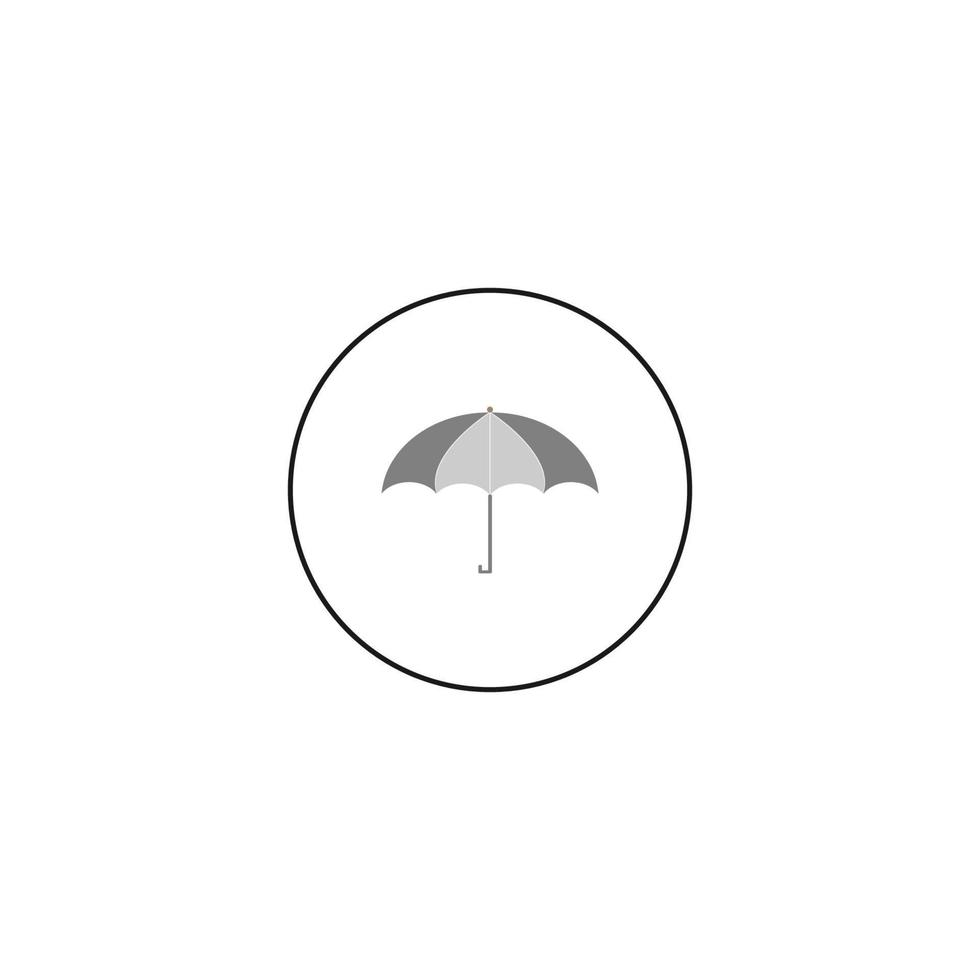 umbrella icon image symbol illustration vector design rain
