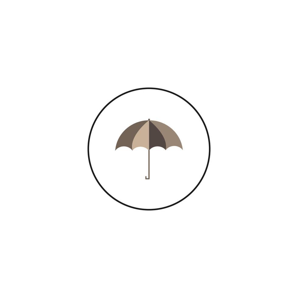 umbrella icon image symbol illustration vector design rain