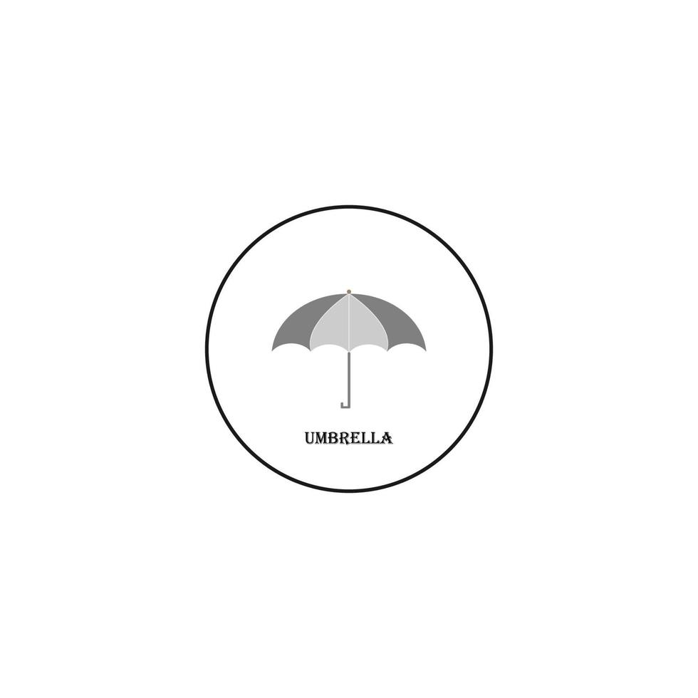 umbrella icon image symbol illustration vector design rain