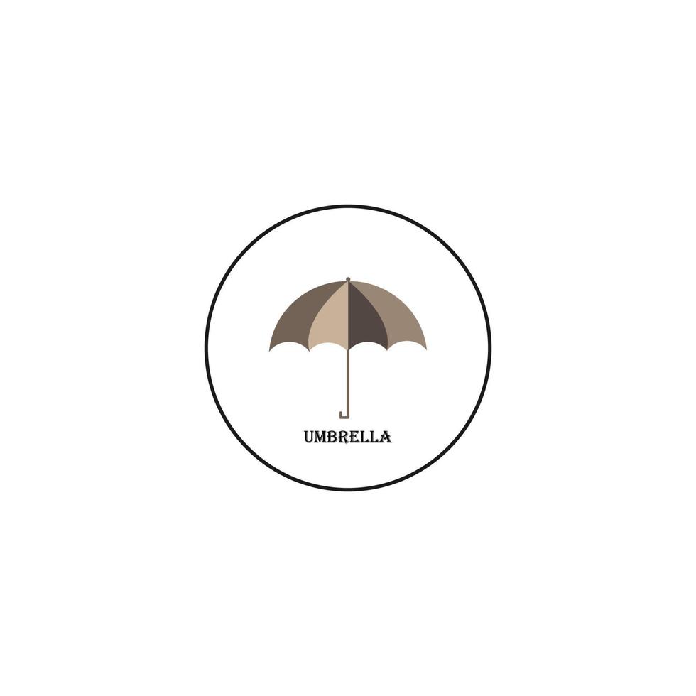 umbrella icon image symbol illustration vector design rain